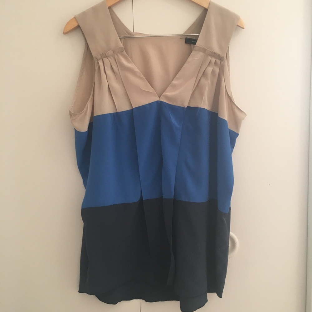 BCBG MaxAzria Sleeveless Blouse